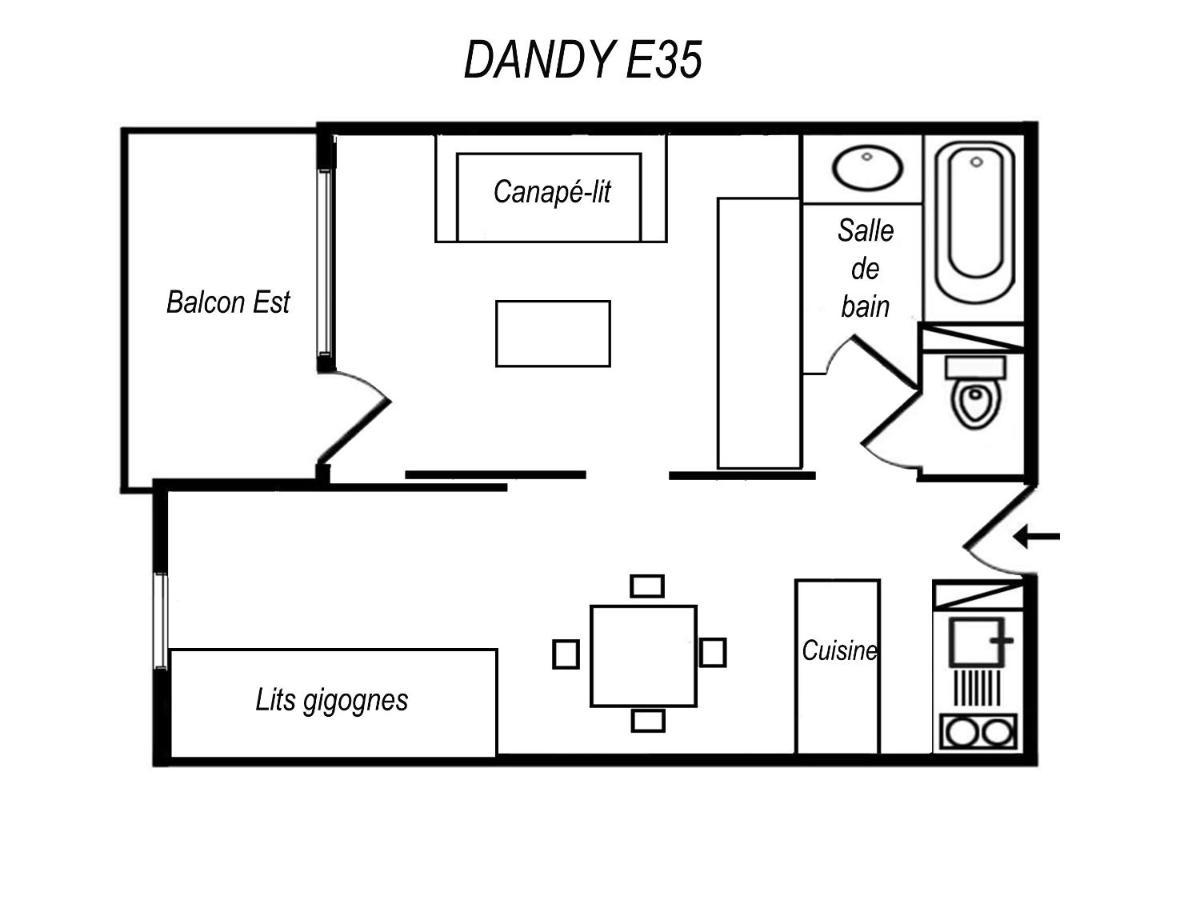 Residence Dandy 美贝尔 外观 照片